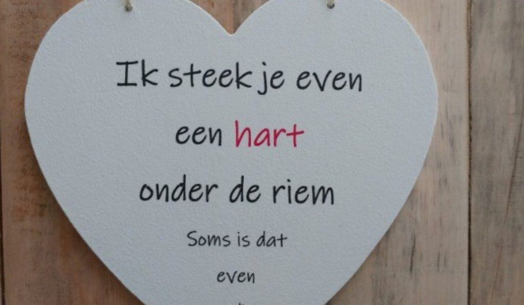 Hart onder de riem
