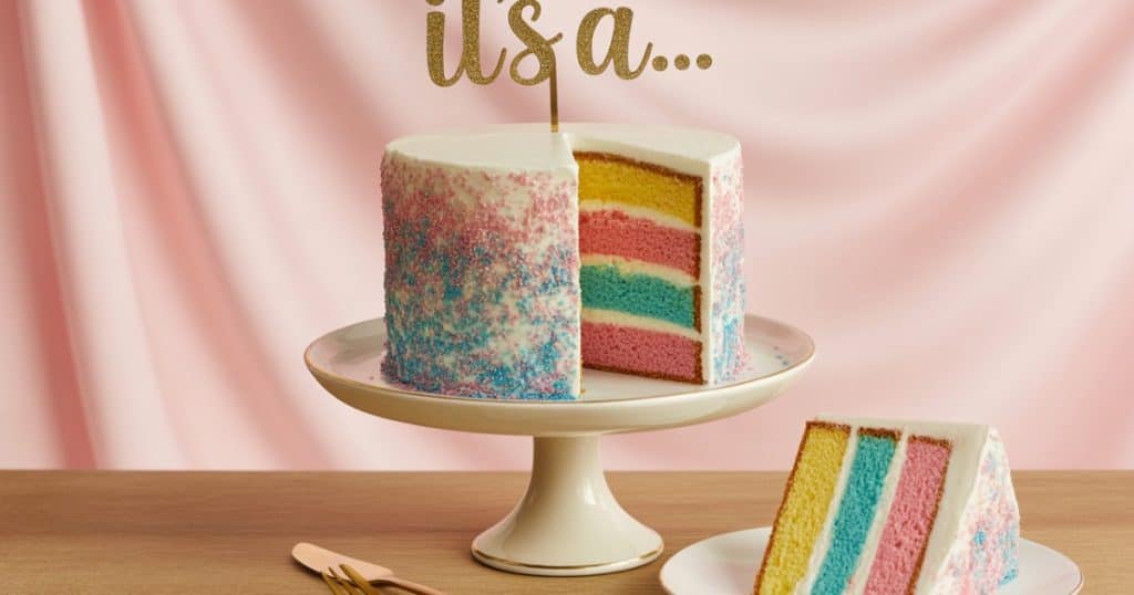 Gender Reveal Taart en Desserts: Onvergetelijke Gender Reveal Party