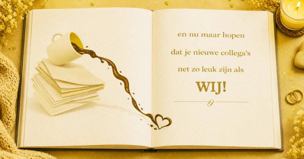 Afscheid collega teksten