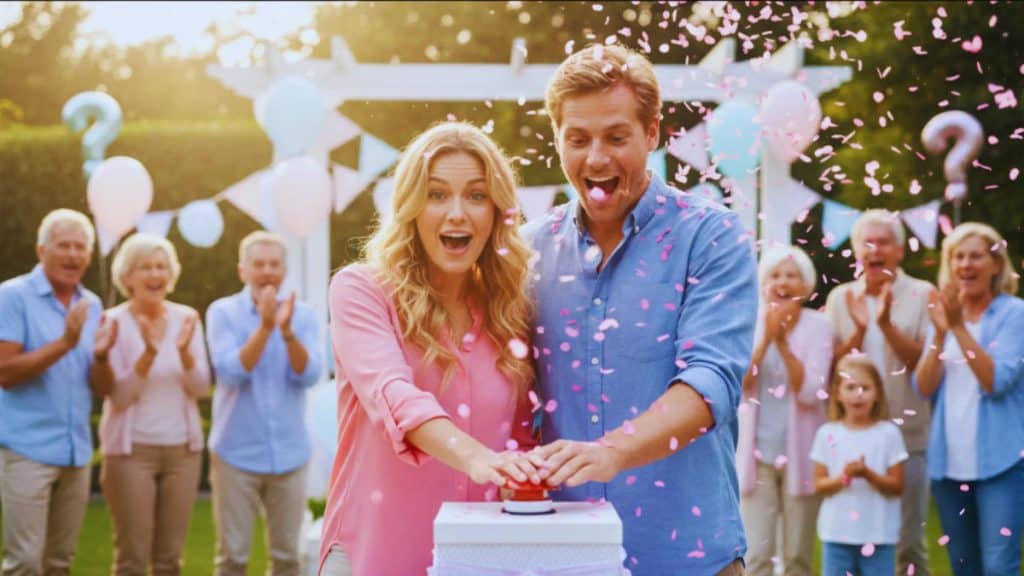 Gender reveal ideeën