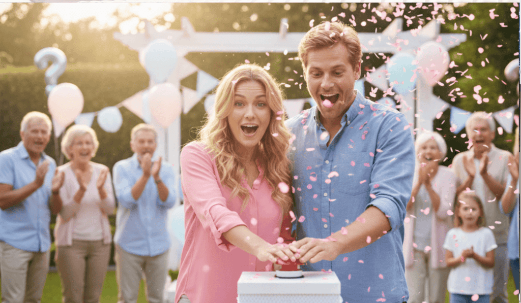 Gender reveal ideeën