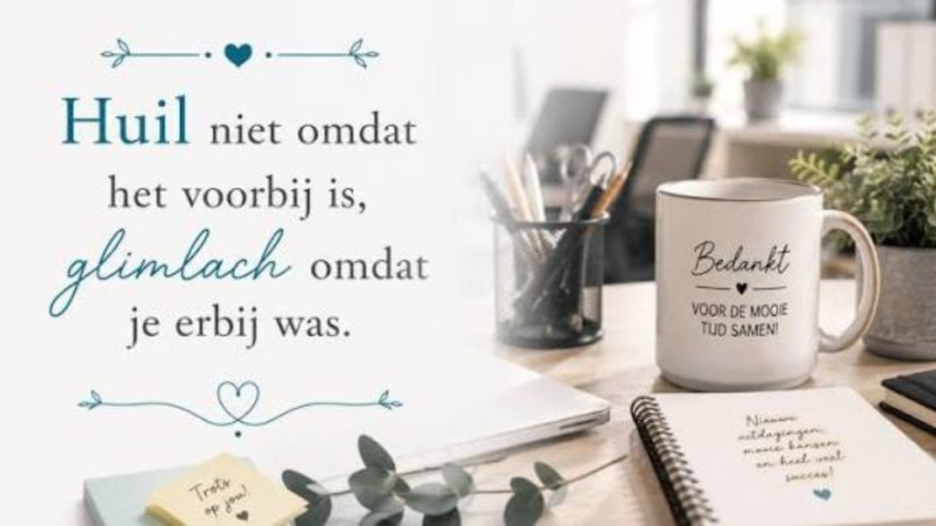 Afscheid collega wensen: de mooiste teksten, kaarten en berichten